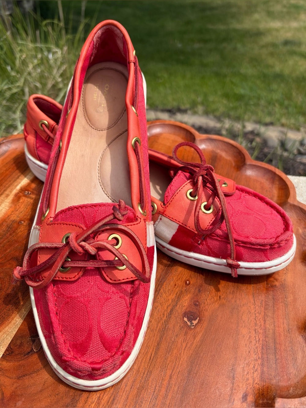 Coach Rainey Signature Loafers Q125 - Picture 2 of 12